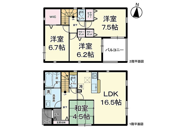 (間取図)