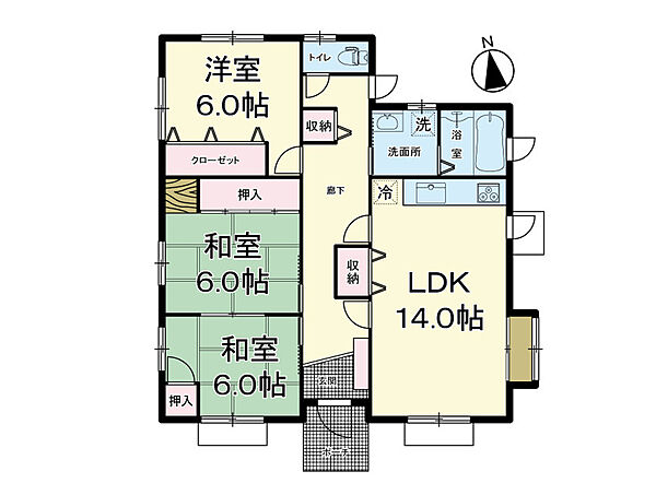 間取り：304000345790
