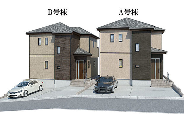 バス停が徒歩5分圏内に集結♪通勤通学にも便利な環境!完成予想図