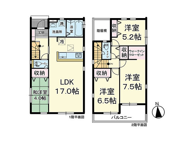 (間取図)