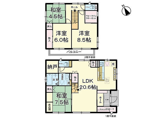 間取り：304000345862