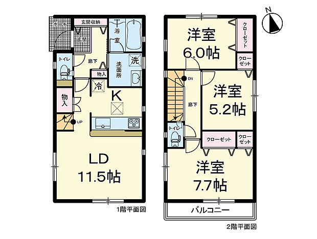 (間取図)