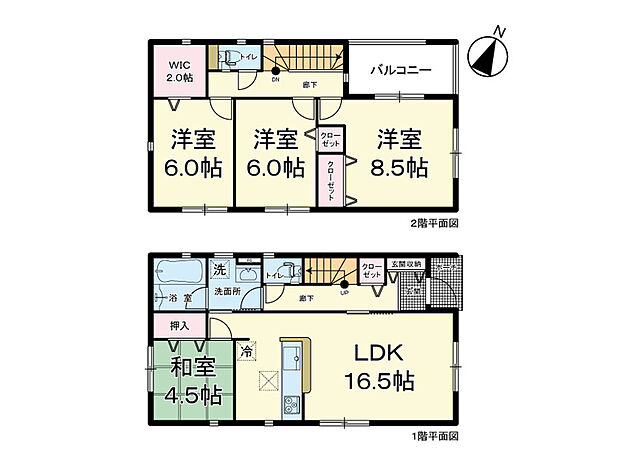 （間取図）