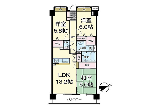 間取り：304000345913
