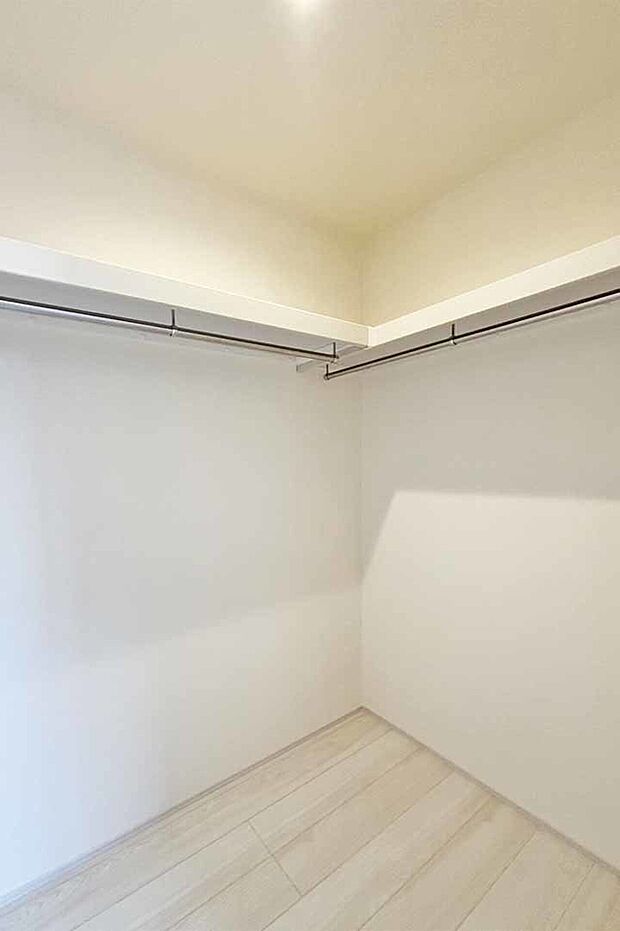 (ウォークイン)皆の憧れウォークイン!収納BOXで空間を有効活用!