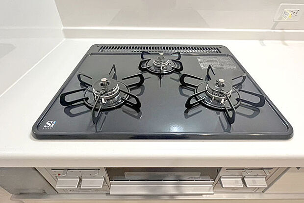 (ガスコンロ)安全機能標準装備のセンサーコンロ♪