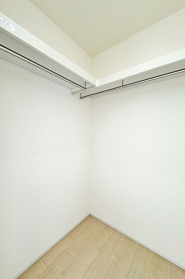 (ウォークイン)皆の憧れウォークイン!収納BOXで空間を有効活用!