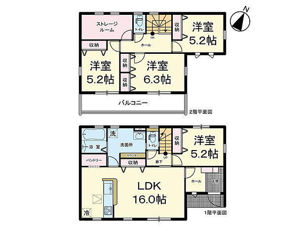 (間取図)