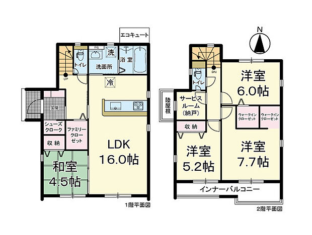 (間取図)