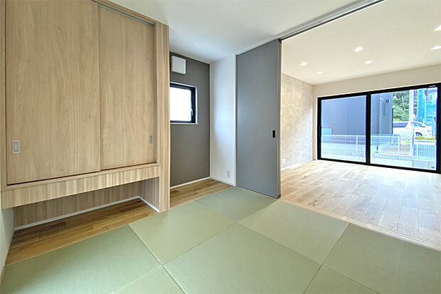 （和室）一部屋あると嬉しい和室。客間、晩酌、家族団らんetc・・・色々使えますね♪