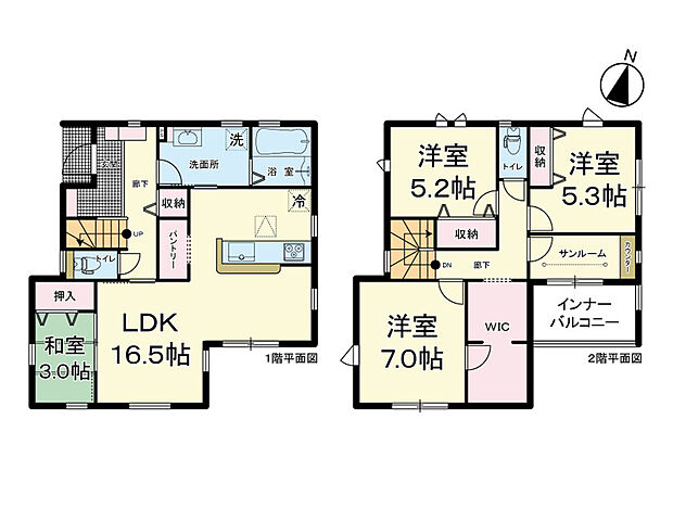 （間取図）