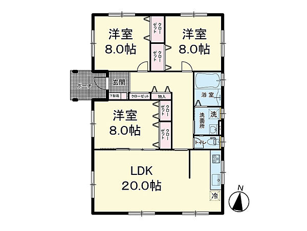 間取り：304000345000