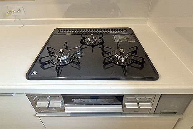 （ガスコンロ）安全機能標準装備のセンサーコンロ♪