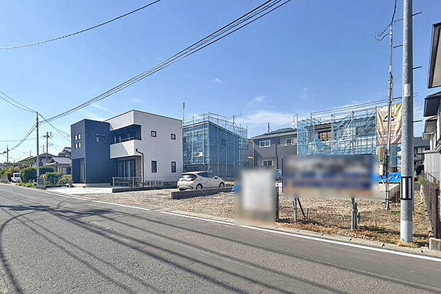 JR「愛子駅」徒歩19分並列駐車2台OK現地（2026年5月）撮影