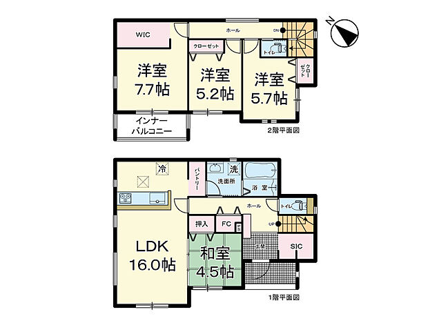 （間取図）