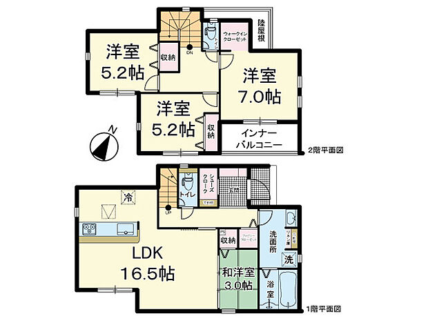 (間取図)