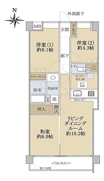間取り：313004852062