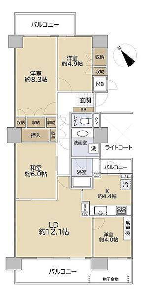 間取り：312001307976