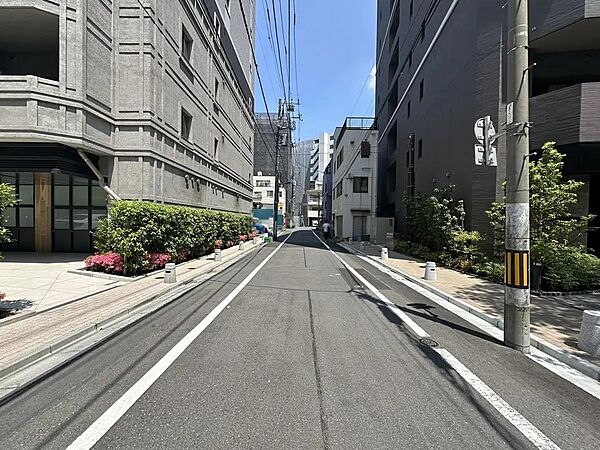 前面道路（東側）