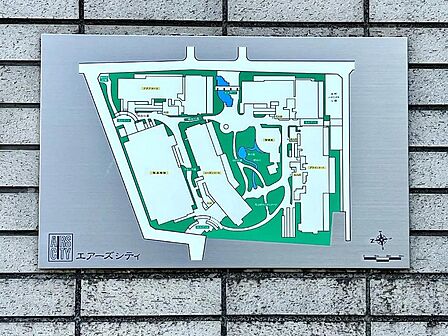 マンション配置図