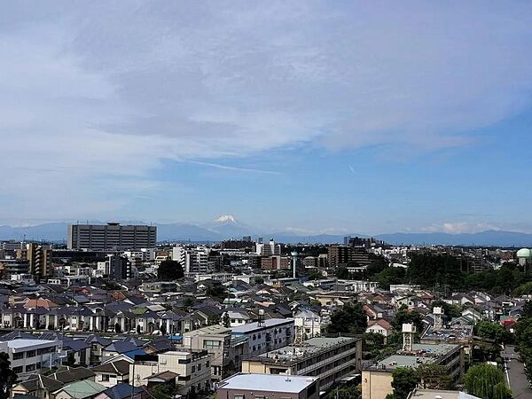 バルコニーからの眺望（西側）