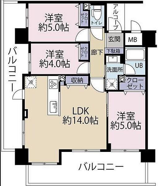 間取り：326000258383