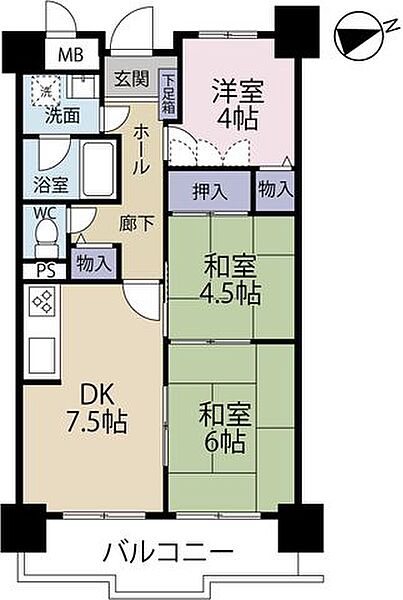 間取り：326000264772