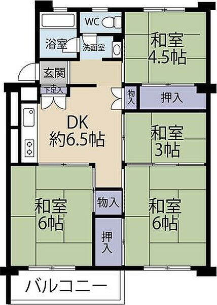 間取り：326000267464