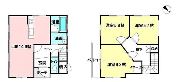 間取り：322000613749