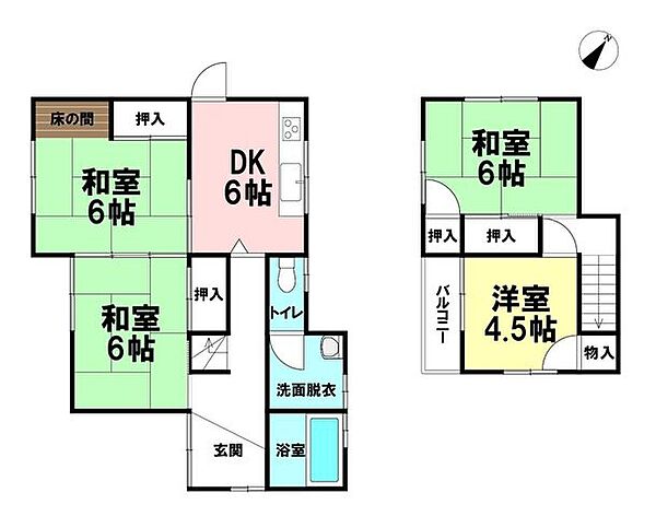 間取り：322000622158