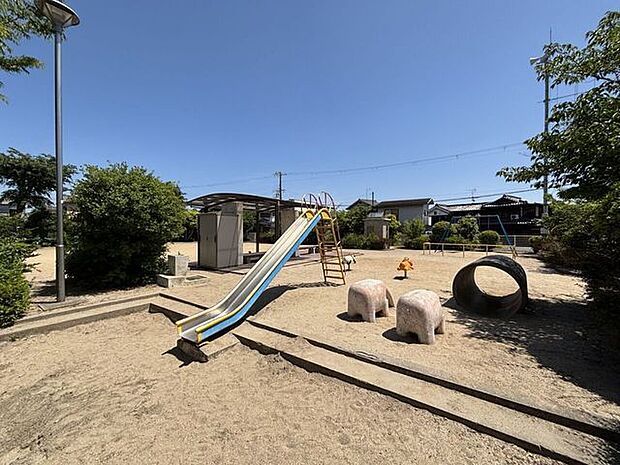 古田児童公園 160m