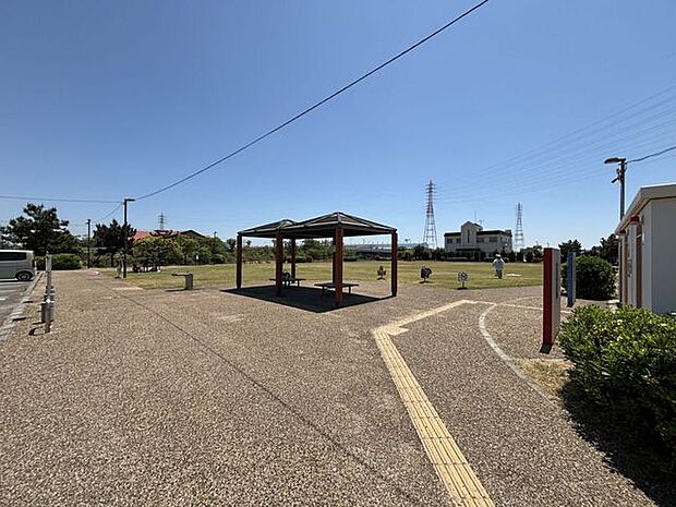 あえのはま広場 1100m