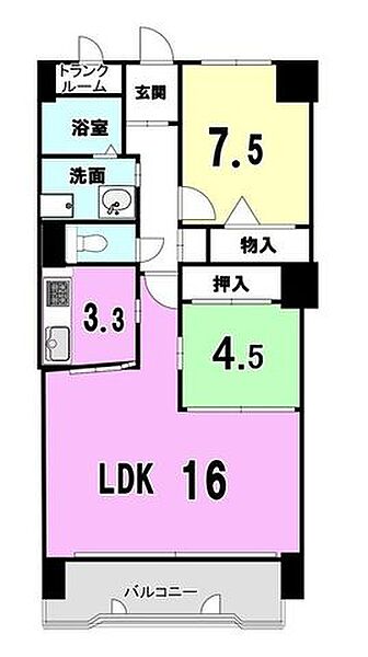 間取り：328000671351