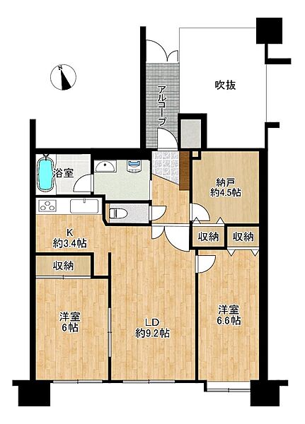 間取り：304000344914