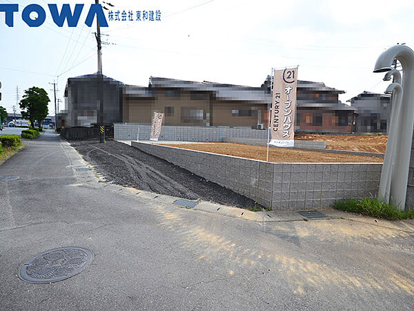 豊田市桝塚西町 東区画 前面道路含む現地写真