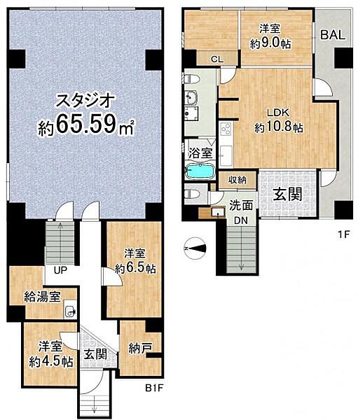 間取り：326000263296