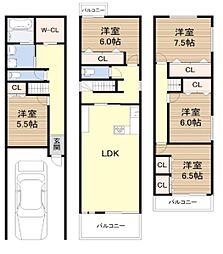 平野区平野東1丁目 中古戸建