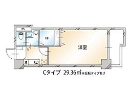 ドミール金沢駅西 1Kの間取図画像