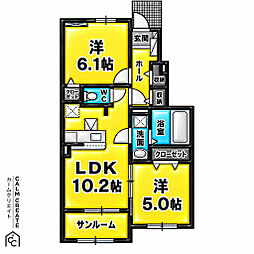 ボナールII 1階/102