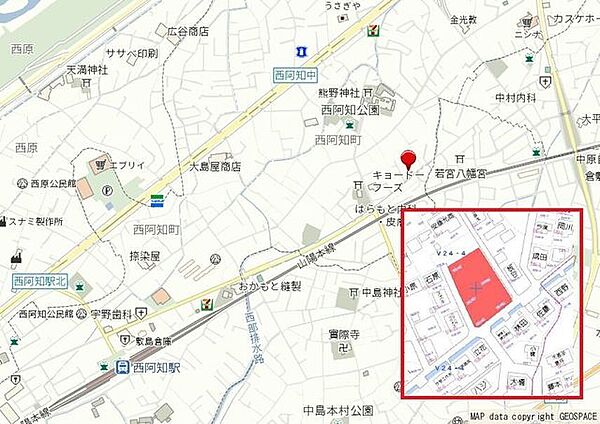 現地案内図