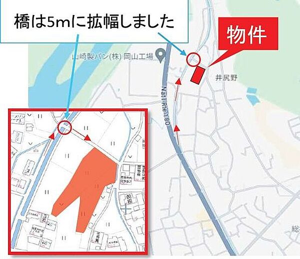 現地案内図