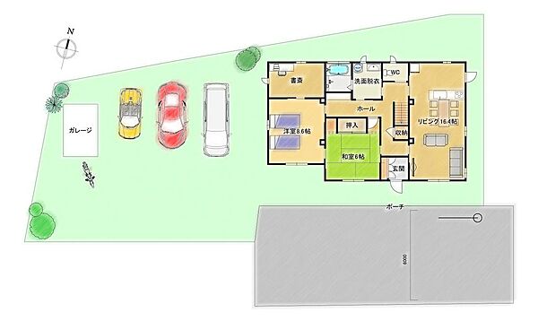 日当りや駐車場の広さなど、現地でご確認ください