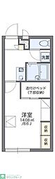 レオパレスコンフォール 1Kの間取図画像