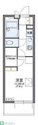 レオパレスインフィニティ前橋南 1Kの間取図画像