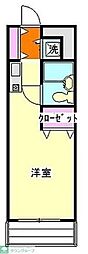 ウィンベルソロ前橋No.3 1Kの間取図画像