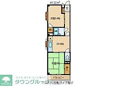 ENVY959 2DKの間取図画像