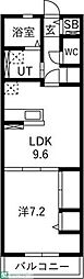 Feriieste(フェリエステ) 1LDKの間取図画像