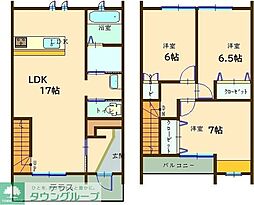 Hygee 3LDKの間取図画像