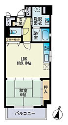 S.Y祇園ビル 1LDKの間取図画像