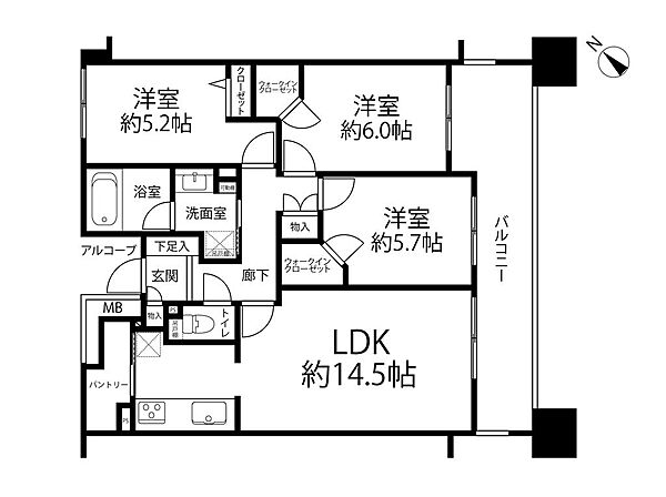 間取り：312001334486